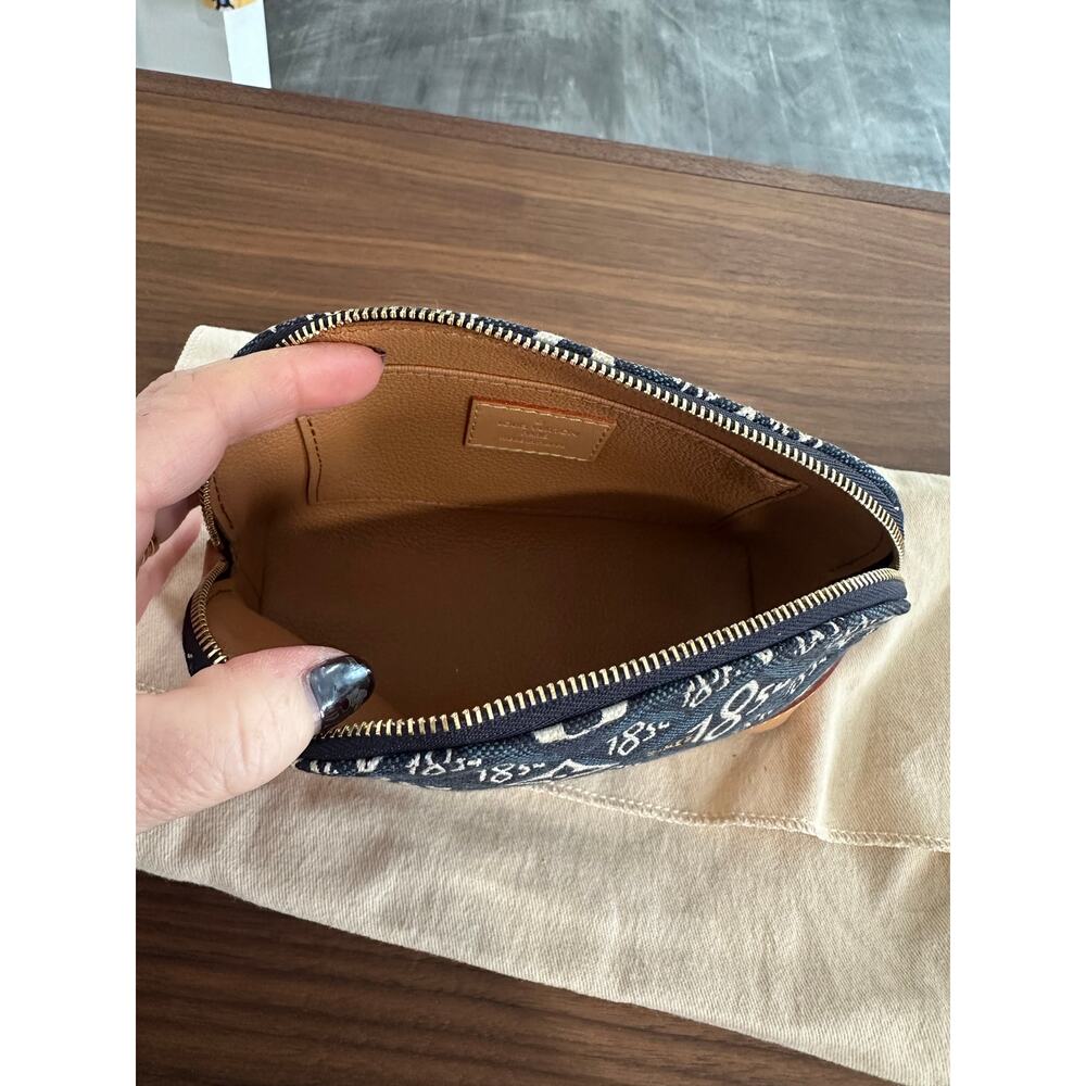 Louis Vuitton Limited Edition Jacquard Since 1854 Monogram Cosmetic Pouch - Picture 9 of 10